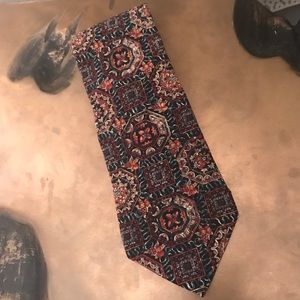 Mad Men’s GQ Silk Art Tie New RARE Retired Black